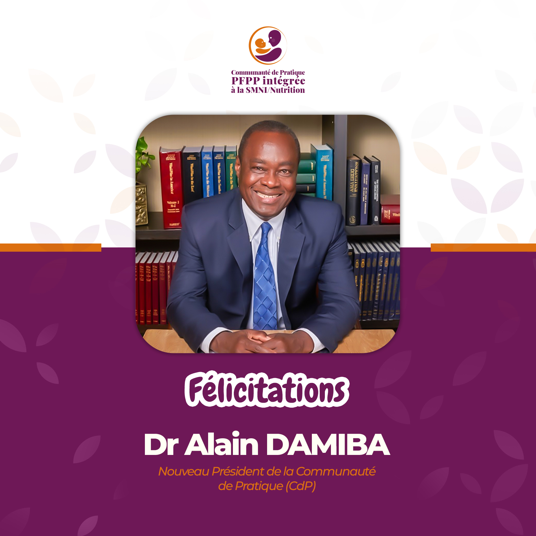 Changement à la Présidence de la Communauté de Pratique